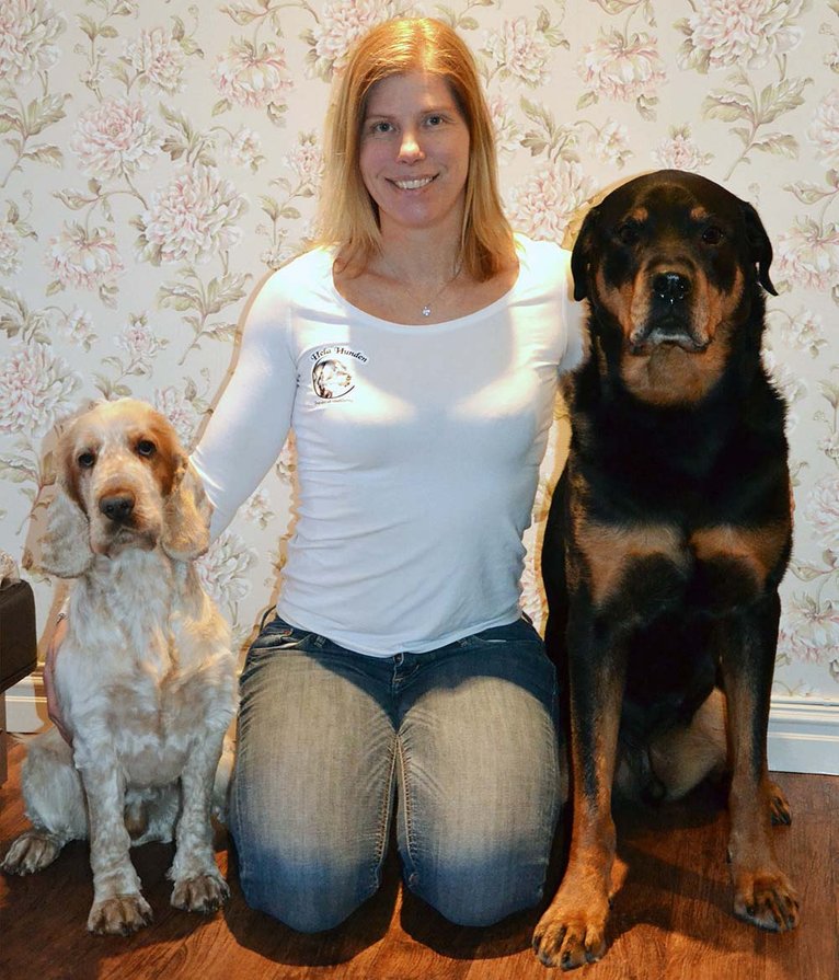 Veronica Hedlund certifierad hundfysioterapeut instruktör cross nature